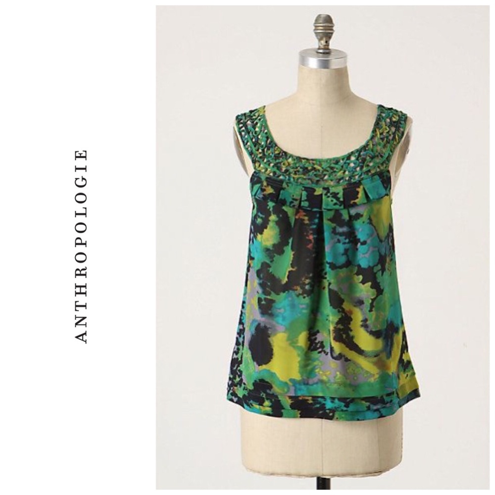 Anthropologie Forgotten Pond Top